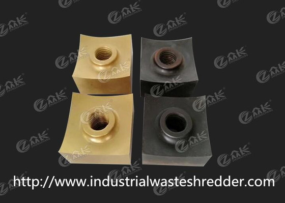 Standard Size Shredder Repair Parts 20mm - 55mm Thickness High Wear Resistance
