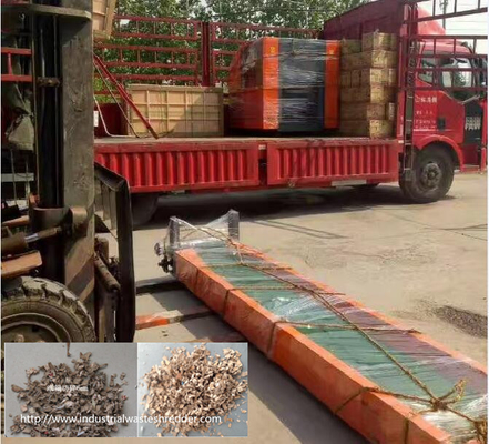 Good price Industrial Waste Cardboard Shredding Machine Continuous High Speed Shear online