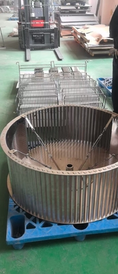 Customized Processing Stainless Steel Fabrication Services Ultrasonic Fan Liner