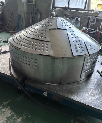 316L 304 Stainless Steel Sheet Metal Fabrication Medical Reactor Equipment Shell Custom Processing