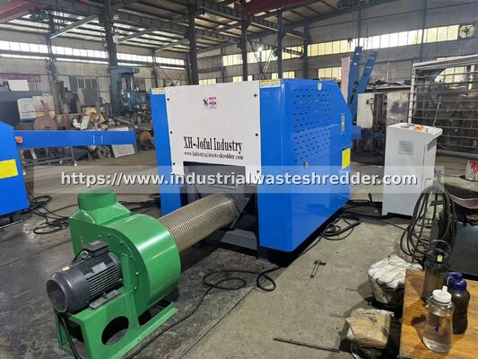 Good price Mattress Edge Shredder Machine Sponge Fabric Waste Crusher High Efficiency Blower Discharge online