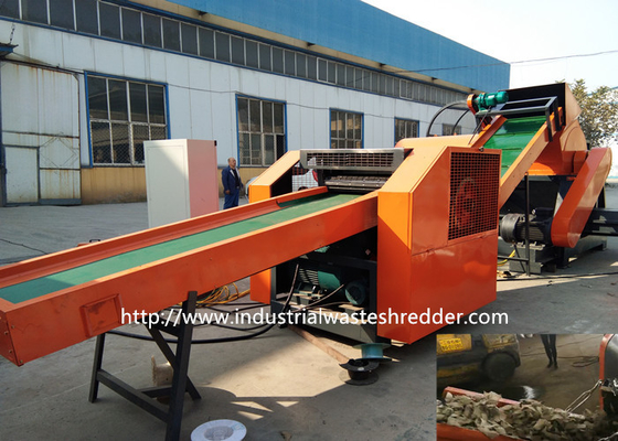 Good price Jumbo Bags Rag Cutting Machine For Ton Bags / PP Big Bags Strong Power online