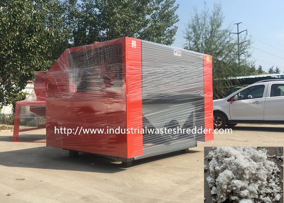 Good price Ceramic Fiber Rag Cutting Machine Cotton Fiber Silk Fiber Polyester Fiber Shredder Crusher online