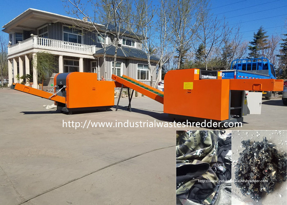 Good price Old Clothes Rag Cutting Machine Jeans Textile Fabric Shredder Rotating Twisted Knife online