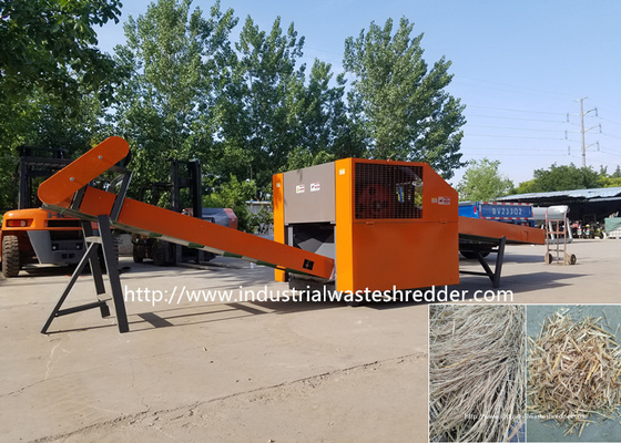 Crop Straw Campanulaceae Stem Shredder Machine Power Saving Large Capacity