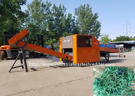 Good price PP Rope Rag Cutter Raffia Nylon Flax Polypropylene Rope Shredder Rotating Knife online