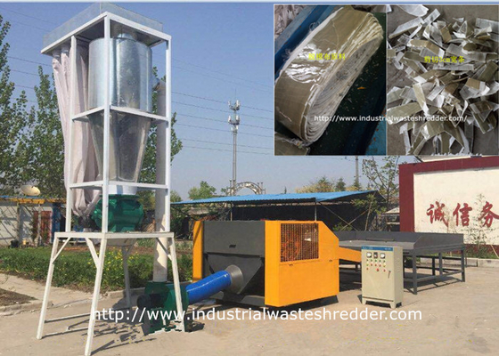 Good price Demoulding Cloth Rag Cutting Machine Textile Fabric Shredder With Dusty Removal online