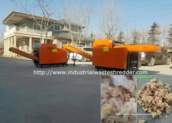 Good price Glass Wool Cutting Machine Glass Wool Felt Fiberglass Felt Shredder With Opener online