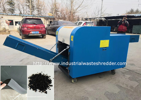 Rubber Sponge Rag Cutting Machine High Density Sponge EVA / EPS / XPS Foam Shredder