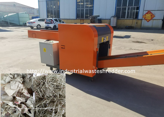 Good price Woven Bags Rag Cutting Machine PP Bags Tons Jumbo Bags Shredder Large Capacity online