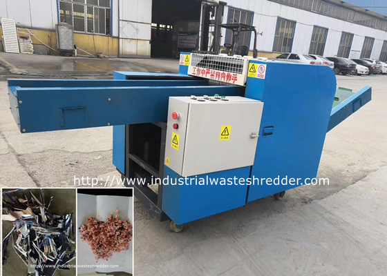 Good price Trademark Materials Rag Cutting Machine Tag Label Fabric Cloth Crusher Power Saving online