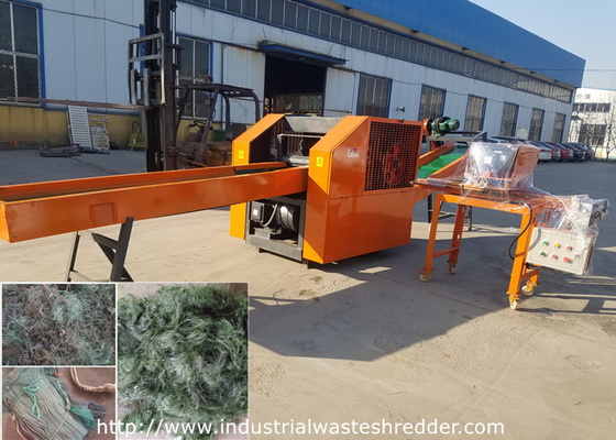 Good price Fishing Wire Fishing Nets Industrial Waste Shredder Nylon Fiber Rotary Knife With Sharpener online