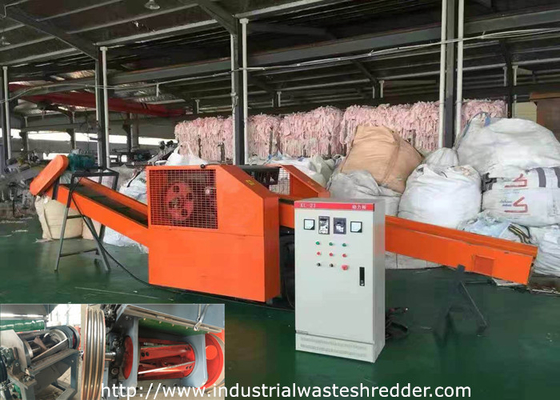 Door Window Screen Mesh Nets Rag Cutting Machine With Sharpener Easy Maintenance