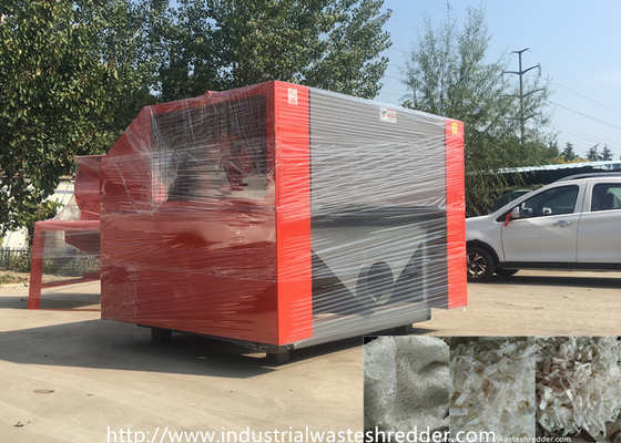 Good price Defective Dresses Skirt Fabric Shredder Machine For Waste Coat / Underwear Socks online