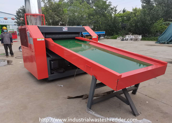 Aluminum Silicate Blanket 400mm Blade Industrial Waste Shredder 7.5kw