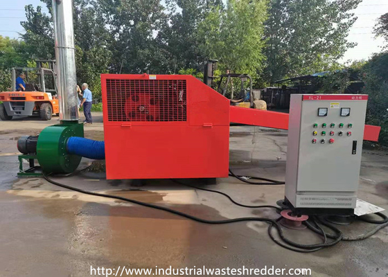 7.5hp Raffia Bag Alloy Tool Steel Blade Industrial Waste Shredder