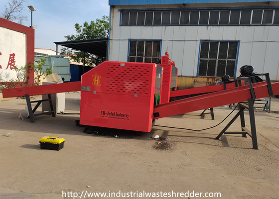 Good price Textile Industrial Waste Plastic Cutting Machine With Twisted Blades online