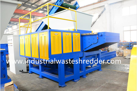 Good price Movable Feeding Hopper PU Foam Bale Single Shaft Shredder 1200x1200Mm online