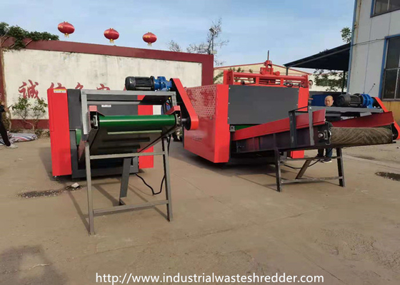 Good price PU XPE Leather Waste Shredder Machine With Twisted Rotary Blade online