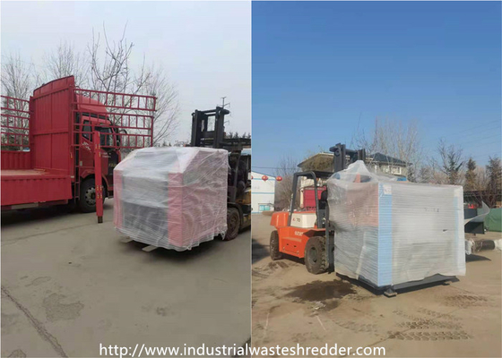Good price Rotary Blade Waste Shredder Machine TPO TPU PU XPE Leather online