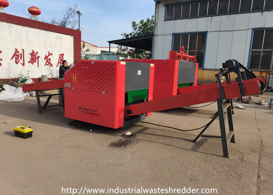 Good price Super Sacks Plastic Waste Shredder Raffia Airbags Crusher With Sharpener online